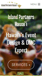 Mobile Screenshot of islandpartnershawaii.com